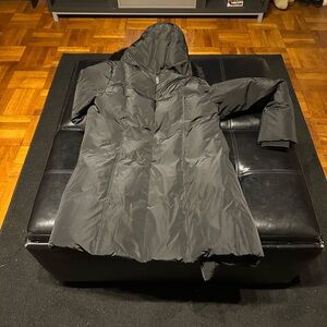 Mackage Charcoal Hooded Puffer Coat